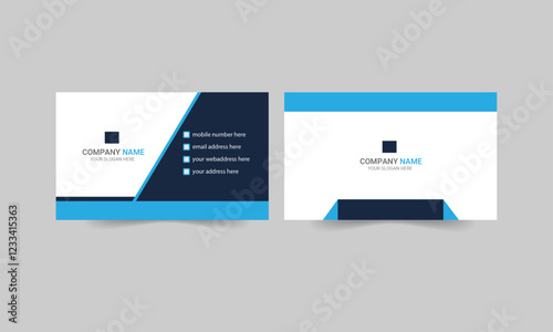 Creative Modern and simple business card design