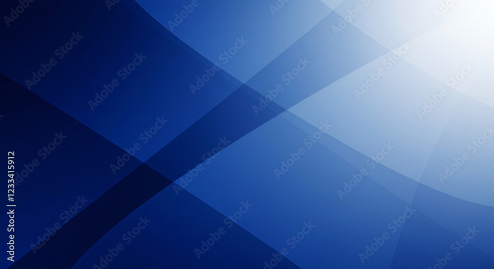 Fototapeta premium Abstract blue gradient background