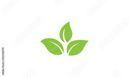 green leaf logo