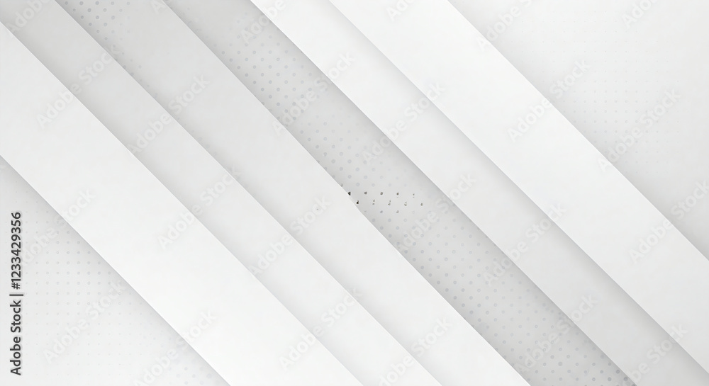 Obraz premium White Diagonal Stripes with Dots background