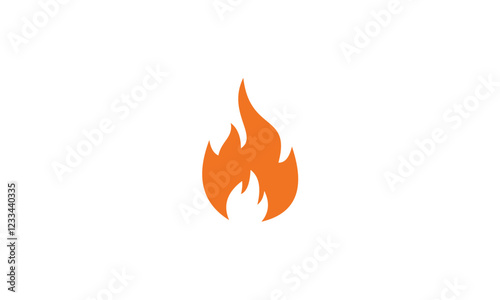 fire logo vector