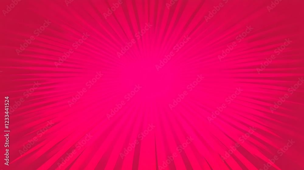 Fototapeta premium Abstract Pink Radiating Lines Design Background