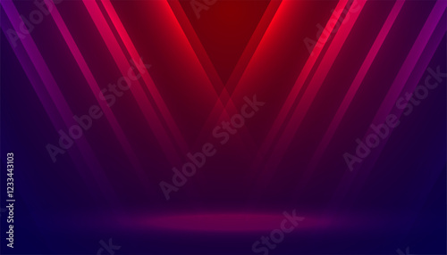 eye catching glowing focus light for product presentation