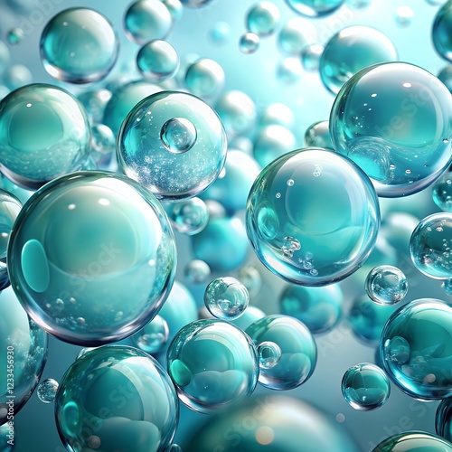 bubbles in the water