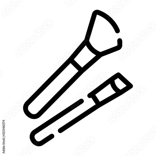 brush Line Icon