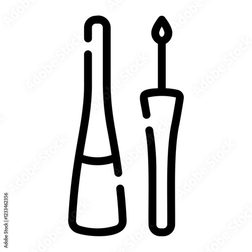 eyeliner Line Icon