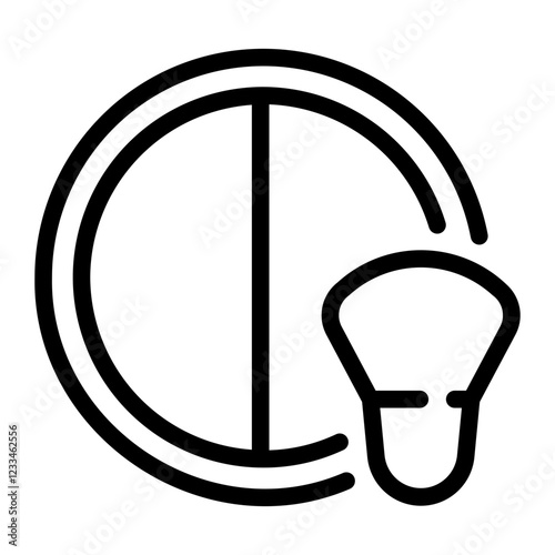 blush on Line Icon