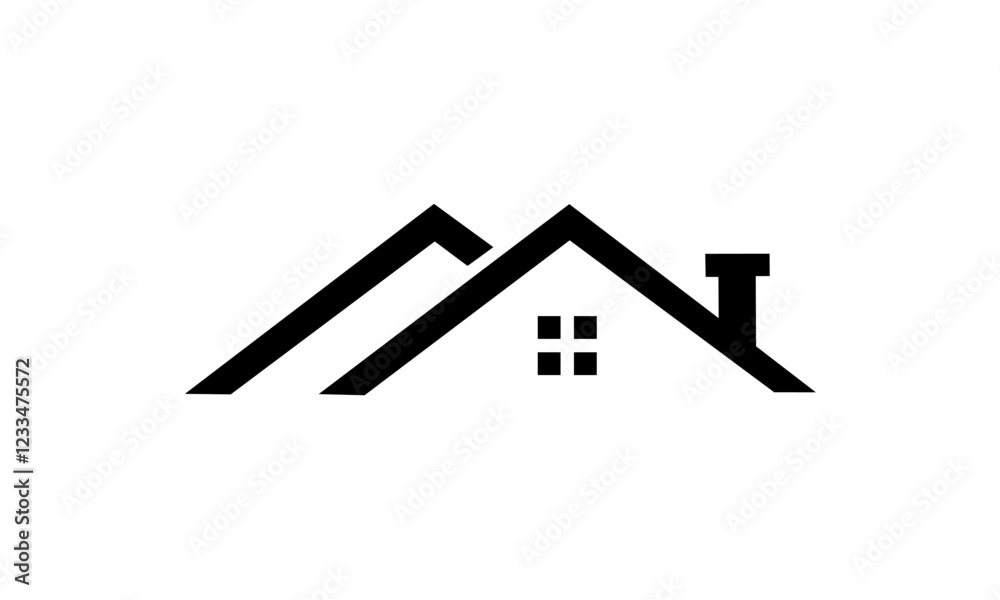 Fototapeta premium house icon illustration