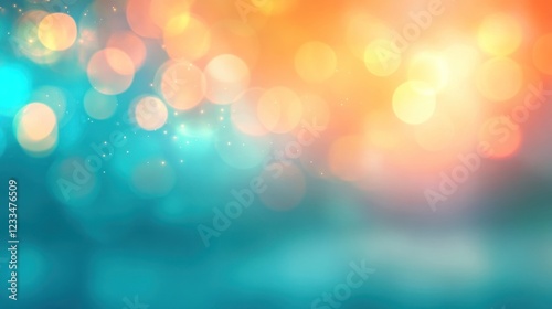 Light reflections abstract background visual digital space close-up bokeh effects for creative projects