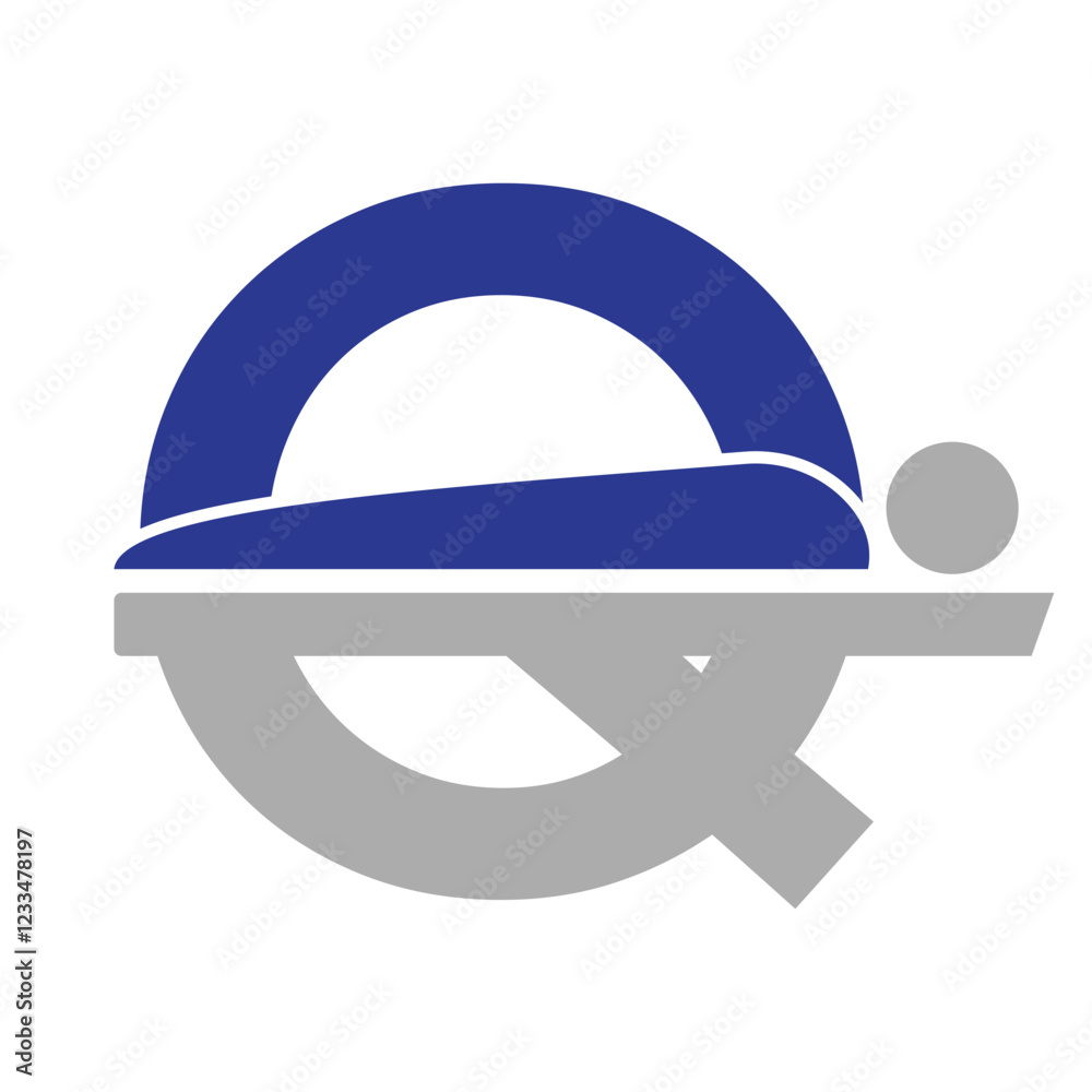 Initial Letter Q MRI Symbol Of Medical MRI Procedure Vector Template. Tomography Sign Initial Letter Q MRI Symbol Of Medical MRI Procedure Vector Template. Tomography Sign