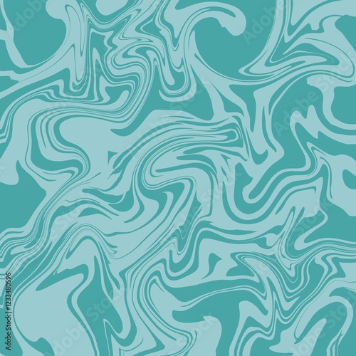 Raw Blue Swirl marble background: Depicts a dominant swirl pattern in raw blue