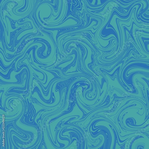 Abstract bckrground marble expressionism: If the pattern gives a downcast and gloomy strong emotional impression with blue and purple colors
