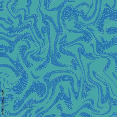 Abstract bckrground marble expressionism: If the pattern gives a downcast and gloomy strong emotional impression with blue and purple colors