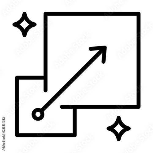 Ai Upscaling Icon