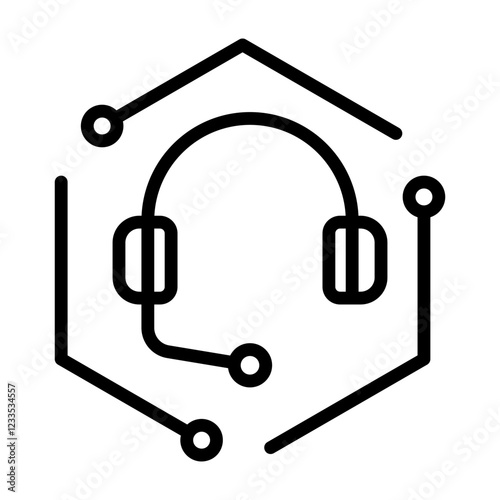 Automated Customer Service Icon