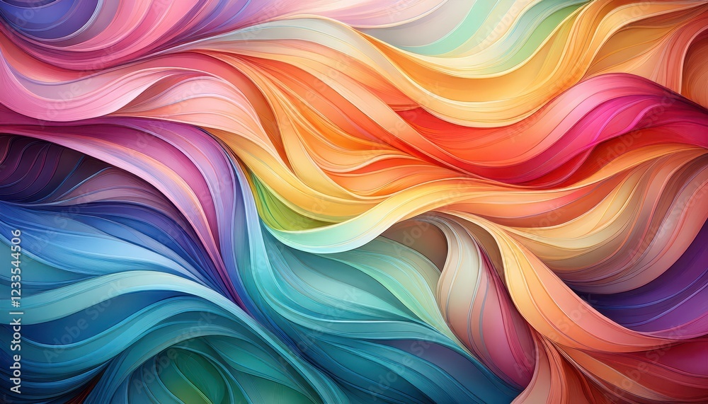 Enchanting Ribbons of Colorful Abstraction A Mesmerizing Dance of Serene Hues, Weaving an Ethereal Tapestry at Dusk on January th, . Enchanting Ribbons of Colorful Abstraction A Mesmerizing Dance of Serene Hues, Weaving an Ethereal Tapestry at Dusk on January th, .