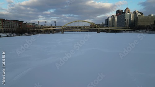 Frozen Allegheny River