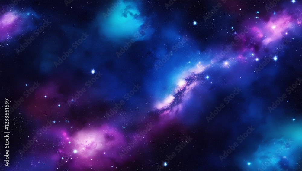 Fototapeta premium background with stars