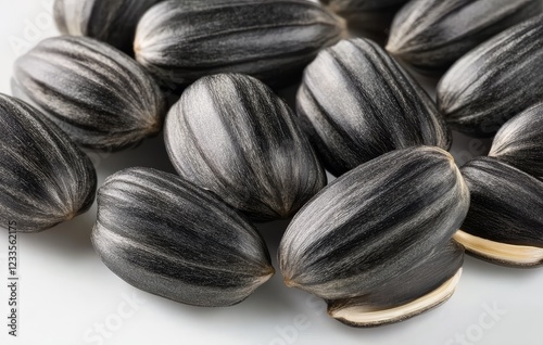 Close-up image reveals the richness of sunflower seeds perfect for culinary use.