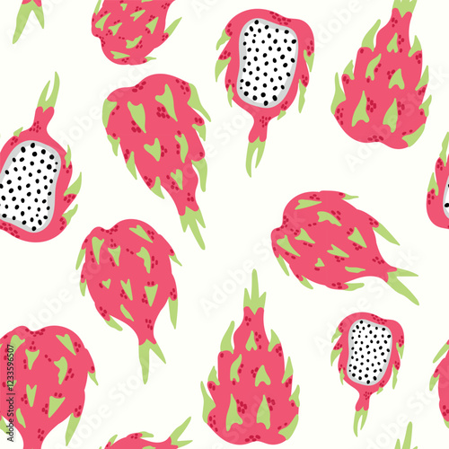 Modern abstract vector design with seamless Fruits pattern and unique textures, ideal for fabric, stationery, and home decor.