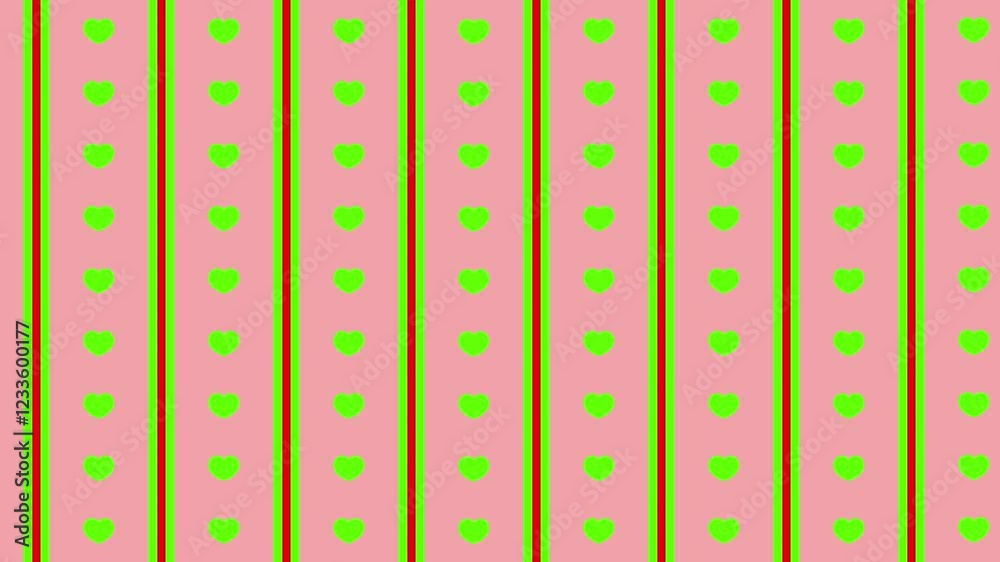 seamless pattern loop video with hearts seamless pattern loop video with hearts