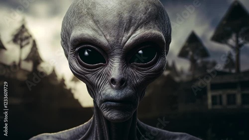Mysterious Grey Alien Encounter: A Close Encounter of the Third Kind