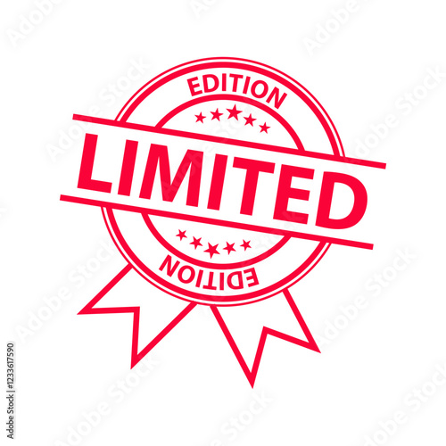 Limited Edition exclusive icon vector design templates