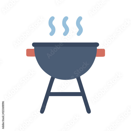 bbq grill icon design