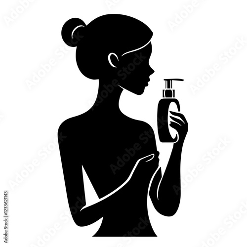 Professional Hairdresser Silhouette – Perfect for Beauty Graphics