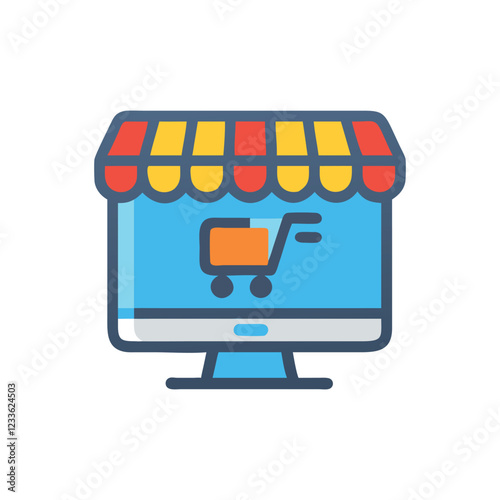  Dynamic E-Commerce Icon for Online Shops