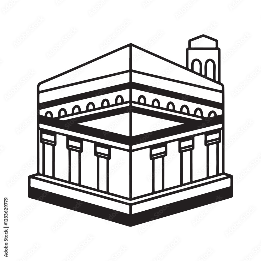 Kaaba Icon Kaaba Icon
