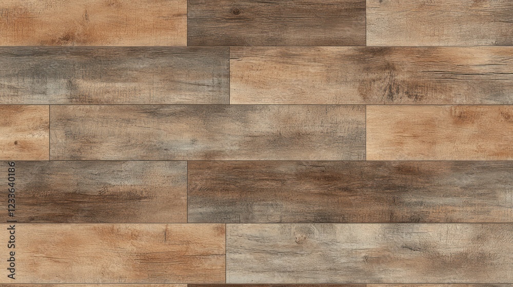 Fototapeta premium Rustic Wood Texture Background: A Collection of Brown and Gray Tones