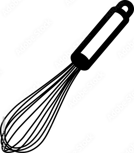 whisk vector outline