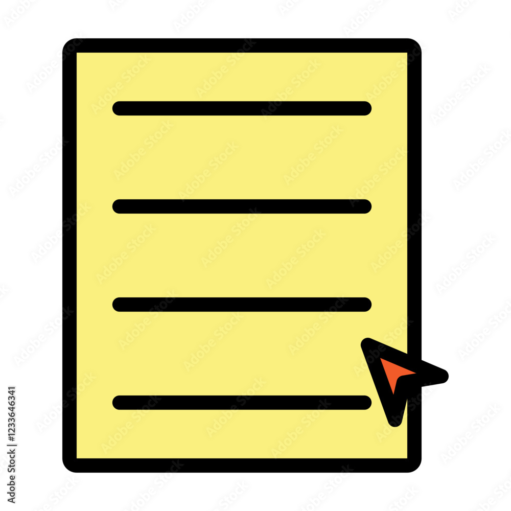 Online Assignments Vector Filled Icon Design Online Assignments Vector Filled Icon Design