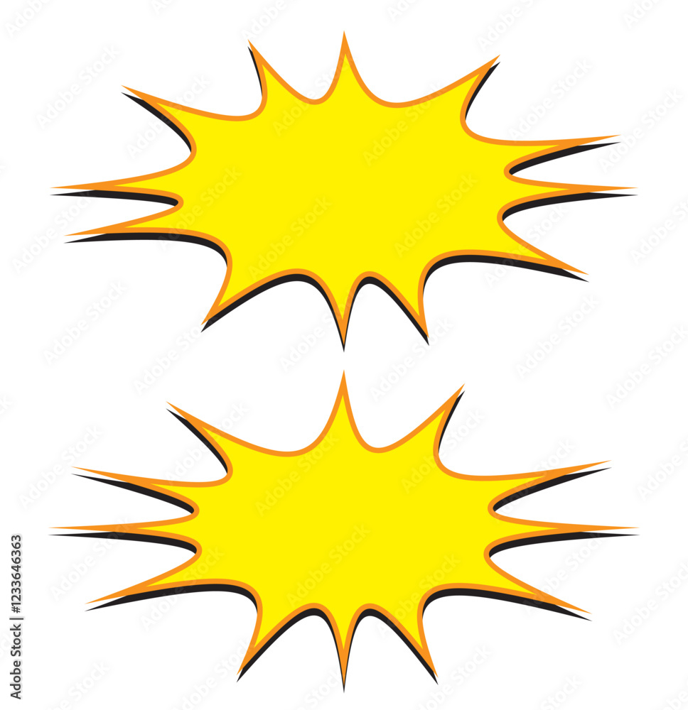 comic expression bubble icon over white background. colorful design. vector illustration. comic expression bubble icon over white background. colorful design. vector illustration.