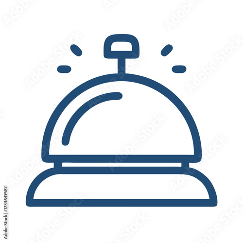 hotel bell icon design