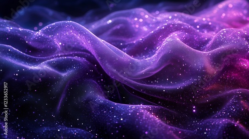 Glittering Purple Fabric Texture  Shimmering  Sparkling  Abstract Background