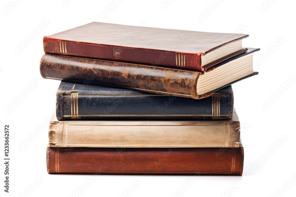 Stack of books publication white background intelligence. Stack of books publication white background intelligence.