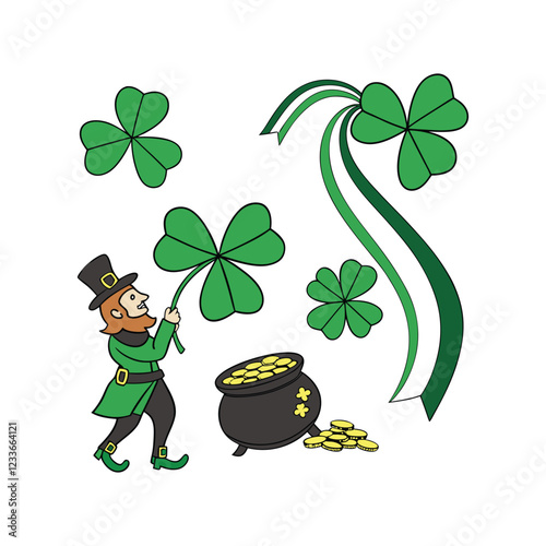 st patricks day leprechaun