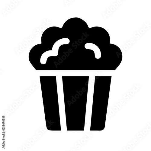 popcorn icon design