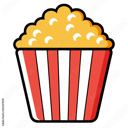 popcorn icon design