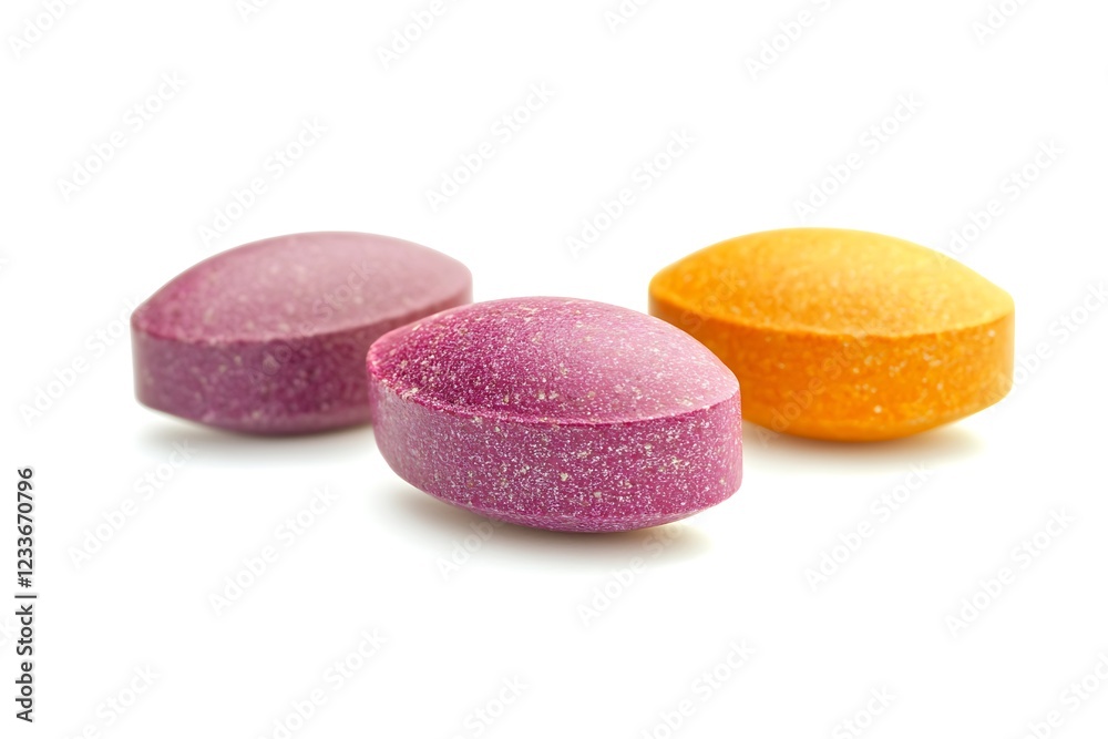 pills isolated on white pills isolated on white