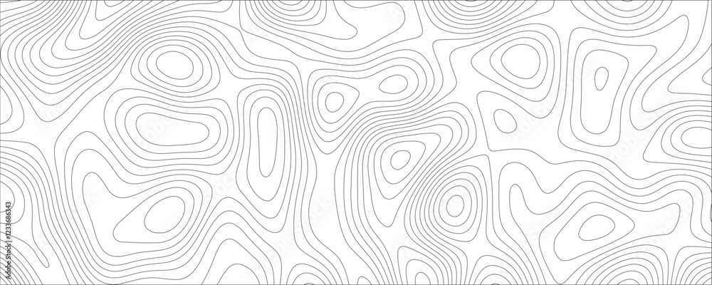 Abstract concept with graphic element and geography scheme topographic map. landscape cartography terrain texture. Ocean topographic line map with curvy wave lines Abstract concept with graphic element and geography scheme topographic map. landscape cartography terrain texture. Ocean topographic line map with curvy wave lines