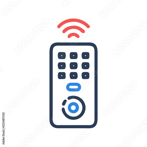 remote control icon design