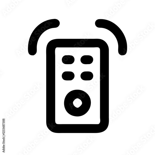 remote control icon design
