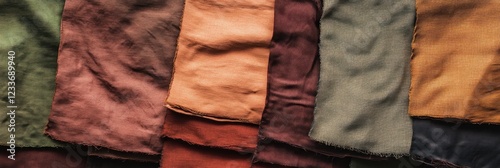 Earthy Hues: A Collection of Hand-Dyed Textiles photo