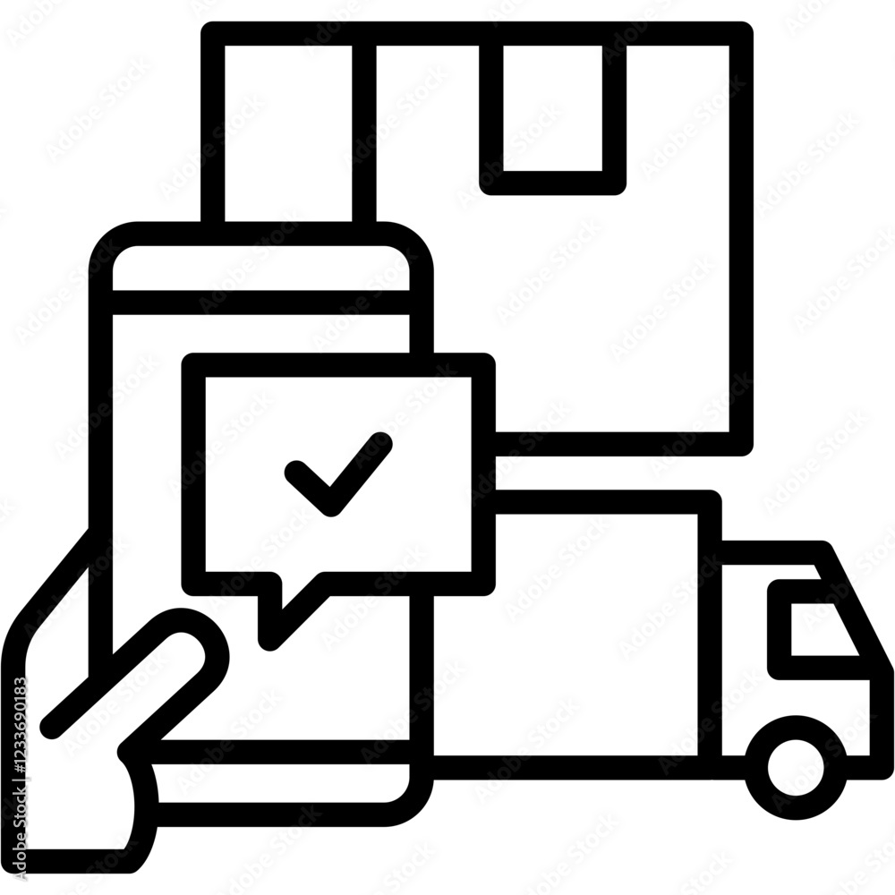 Delivery Confirmation icon Delivery Confirmation icon