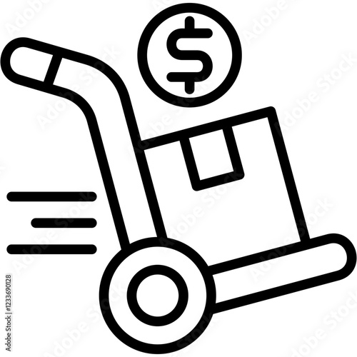 Shipping Cost icon