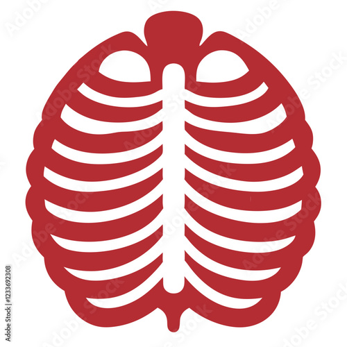 ribcage icon design