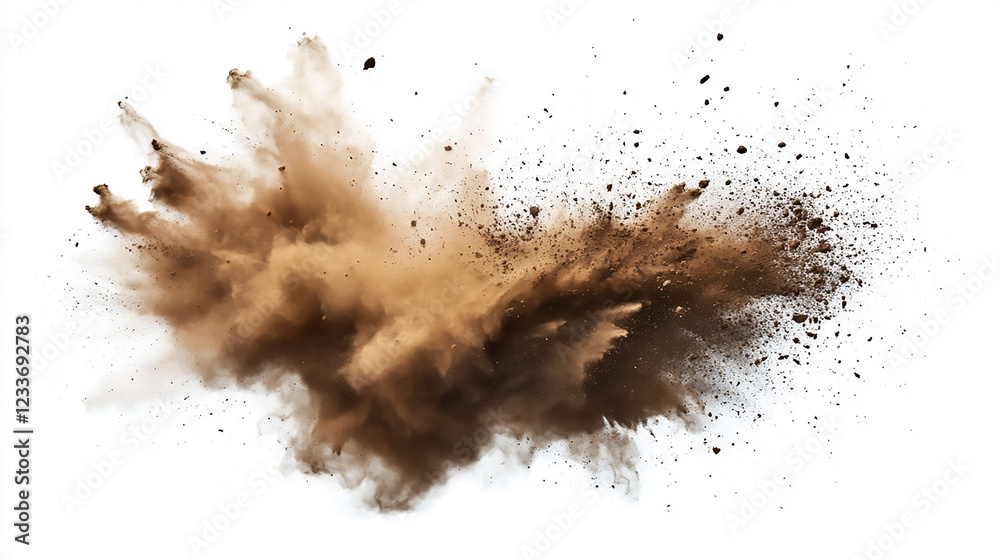 Dry soil explosion isolated on transparent background dry sand or soil explosion isolated on a transparent background
Dry soil explosion isolated on transparent background dry sand or soil explosion isolated on a transparent background